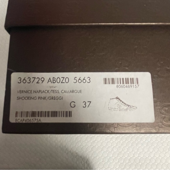 🤩GUCCI🤩 VINTAGE Trainers. A real Show Stopper! WOW Appeal. - Picture 9 of 10